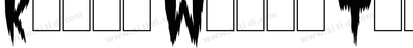 Kudry Weird Text字体转换